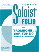 Soloist Folio for Trombone/Baritone B.C. cover